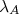 \lambda_A