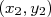 (x_2,y_2) (x_2,y_2)